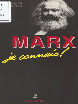 cover image of Marx (1818-1883), je connais !